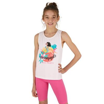 Legging de niña fucsia