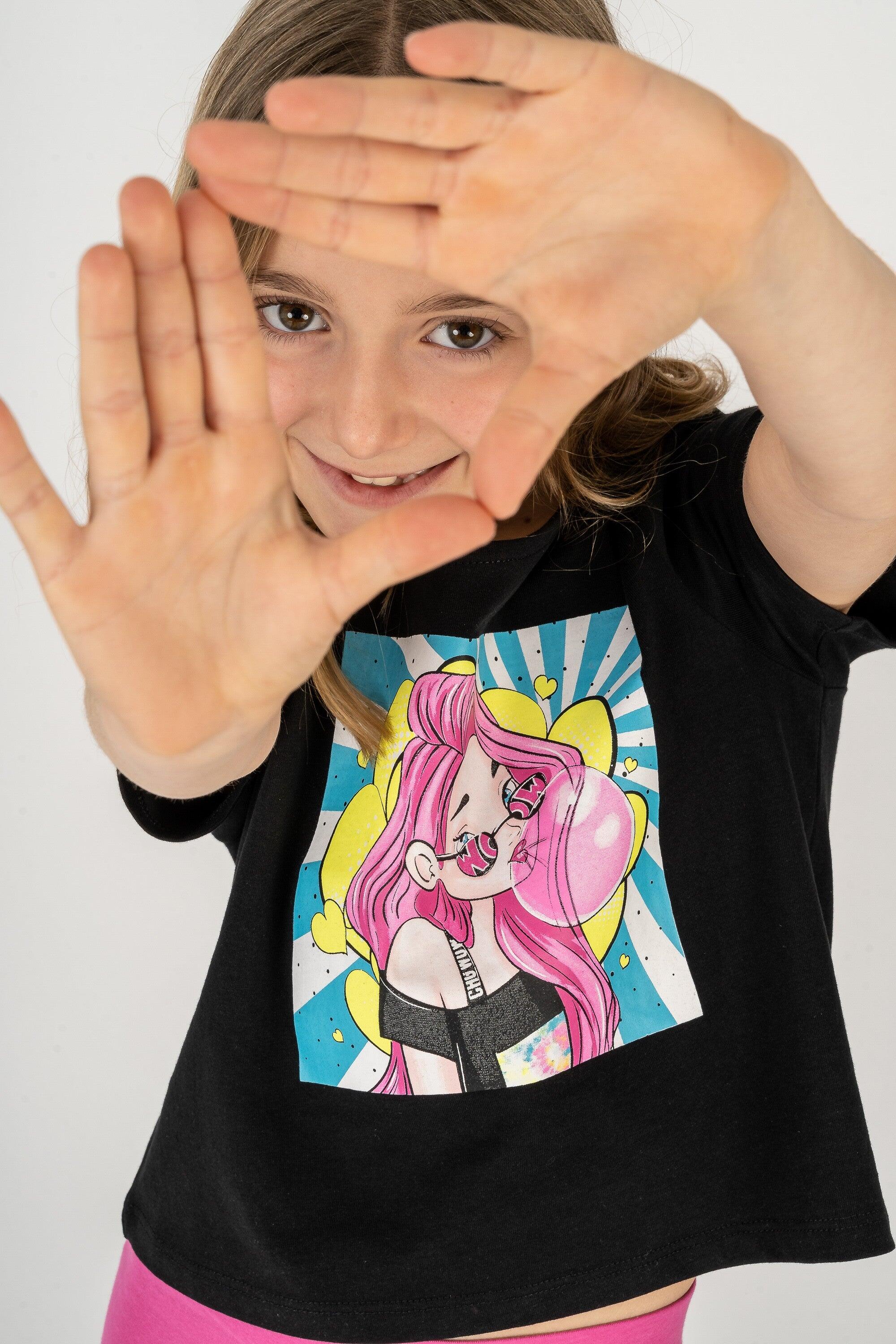 Camiseta de menina 4/5