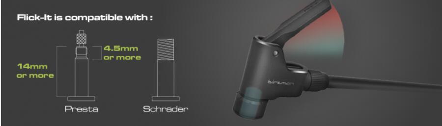 Birzman Flick-It Valve Head