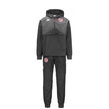 Trainingsanzug mit Kapuze 1/2 Zip Tunisie Asteody 2024
