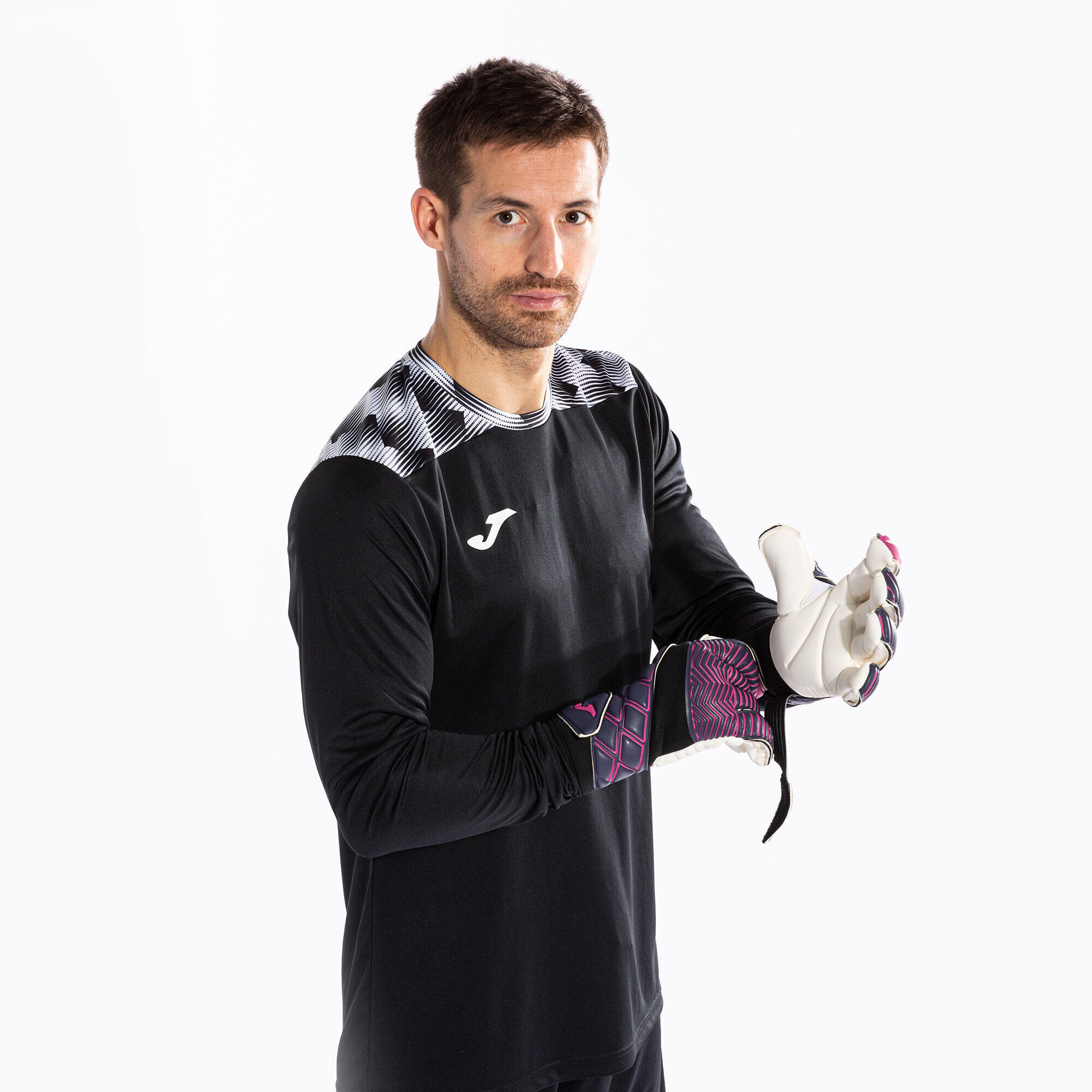 Set Fútbol Hombre Joma Zamora VIII Negro 6/7