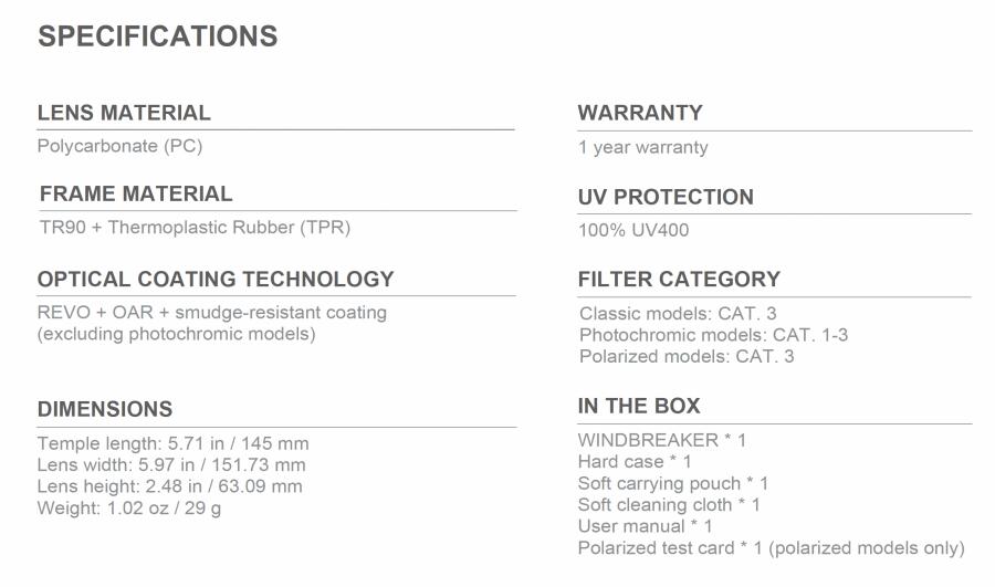 Magicshine Windbreaker Classic Sunglasses-Lake Placid Blue