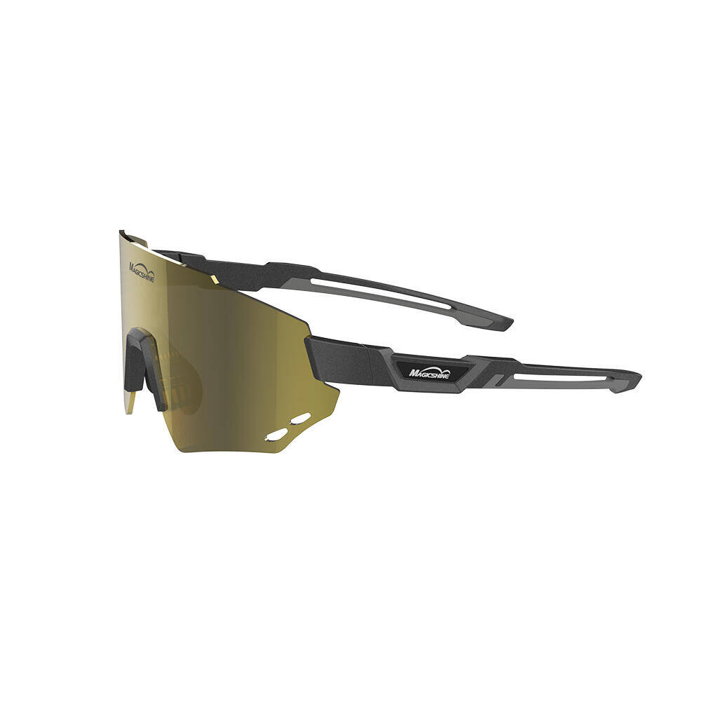 Magicshine Windbreaker Polarized Sunglasses-Gold -  1