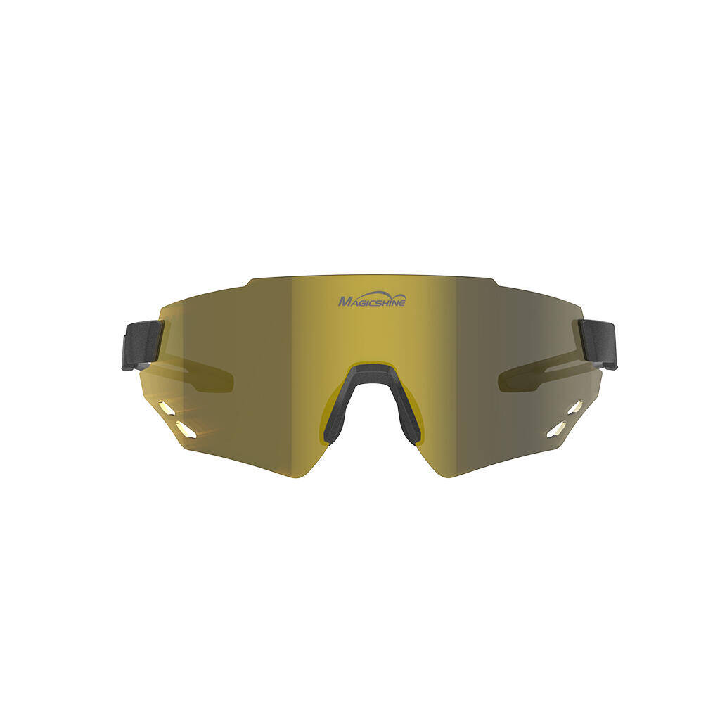 Magicshine Windbreaker Polarized Sunglasses-Gold -  3