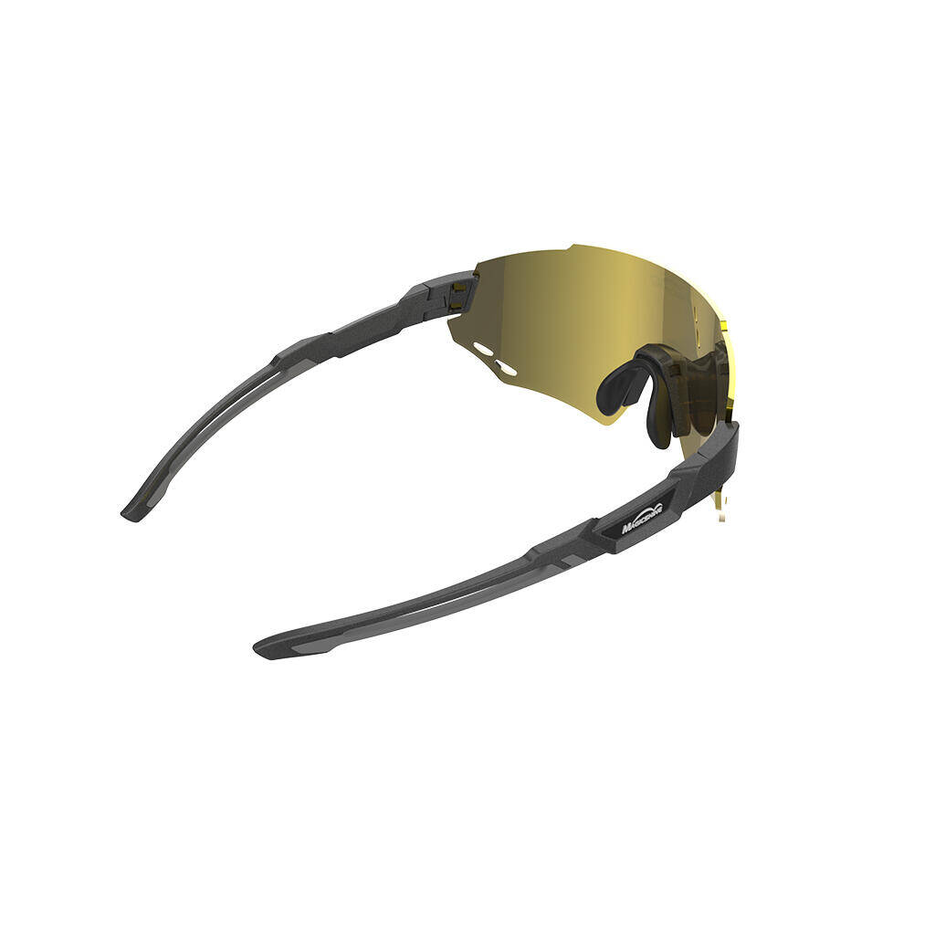 Magicshine Windbreaker Polarized Sunglasses-Gold -  2