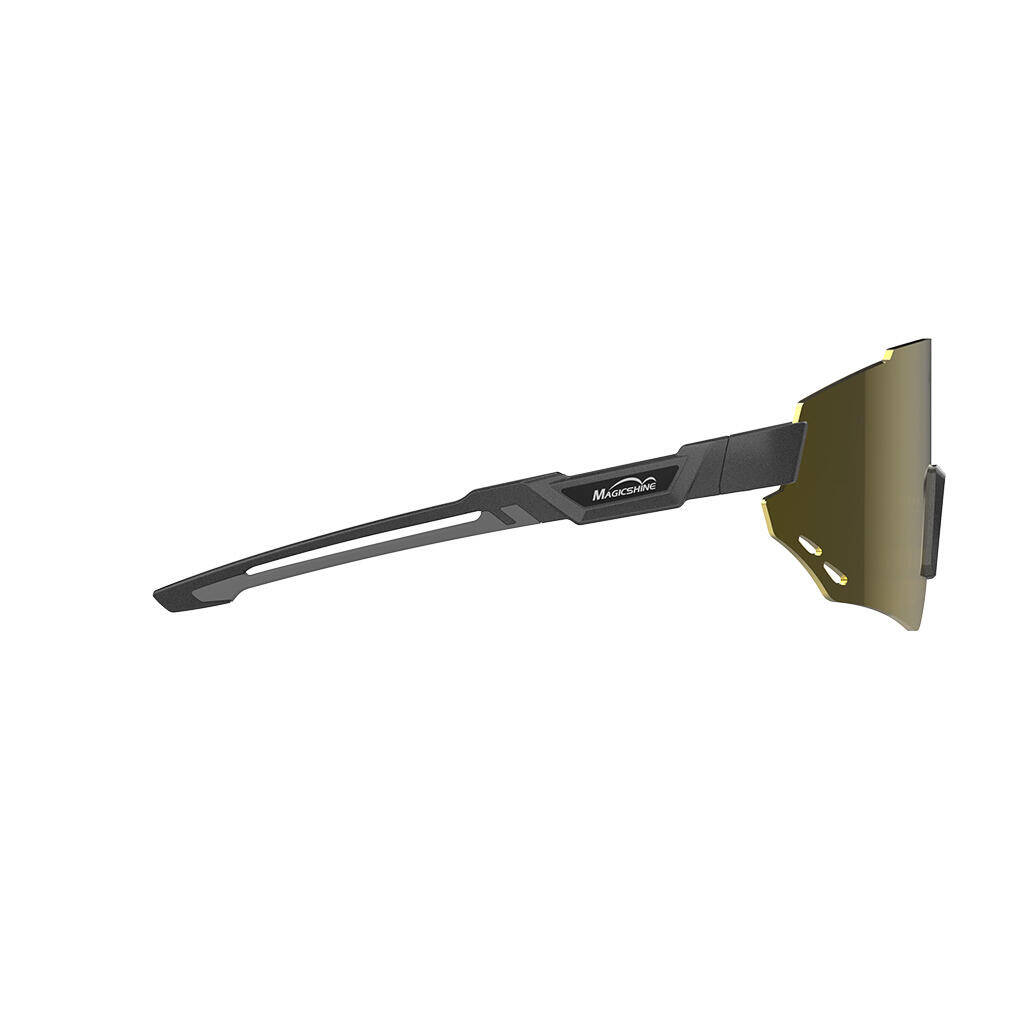 Magicshine Windbreaker Polarized Sunglasses-Gold -  4