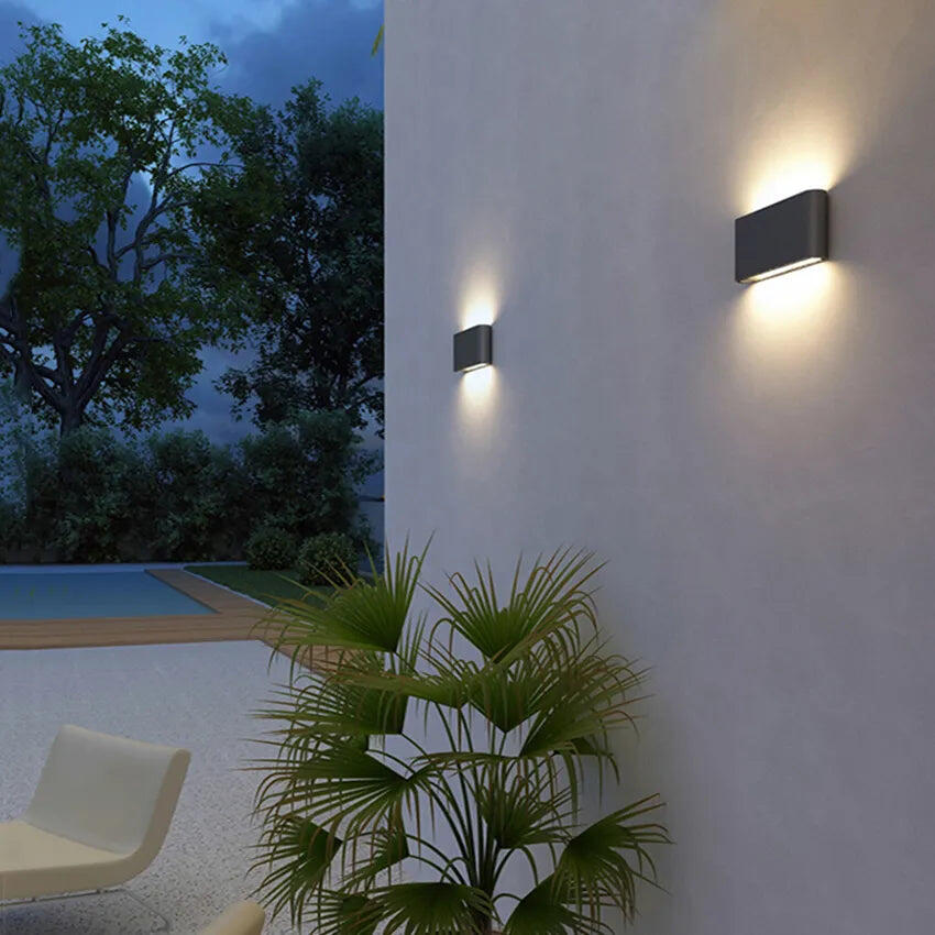 Elegant LED Outdoor Waterproof Wall Light