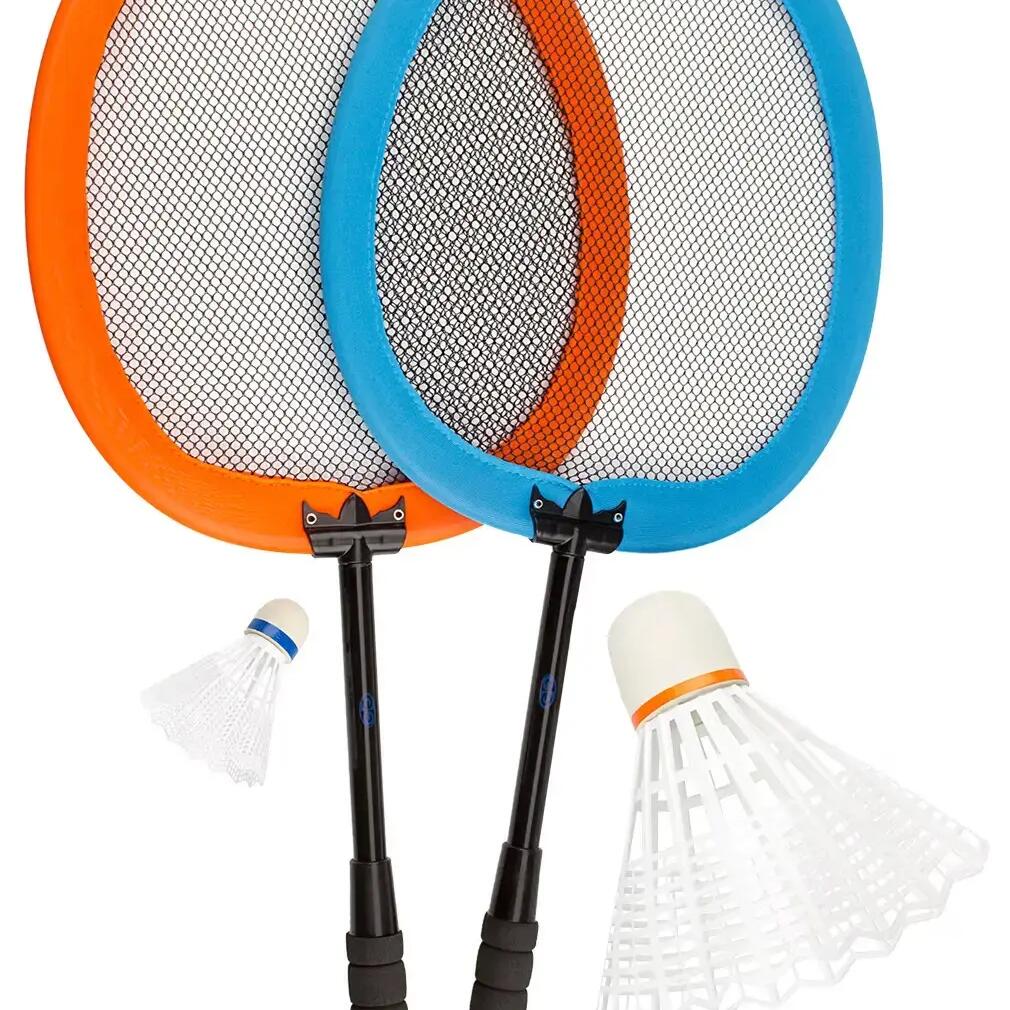 Badminton Set - XXL - 2 XXL rackets + 2 shuttles