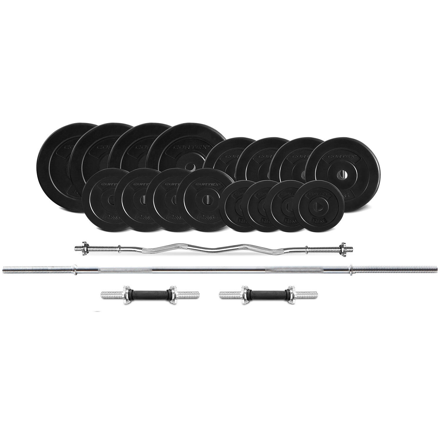 CORTEX EnduraCast Barbell Weight Set