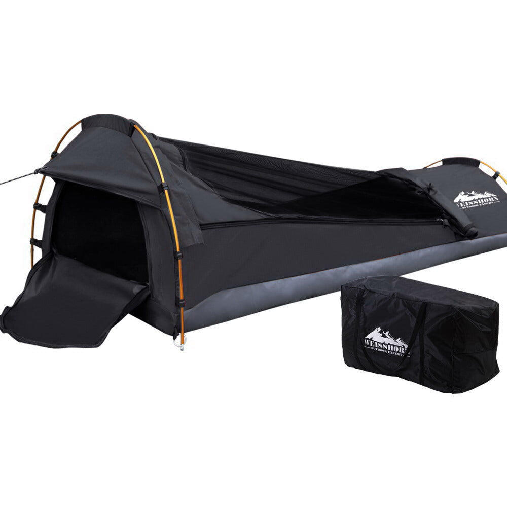 Camping Swags Single Biker Swag Ripstop Canvas