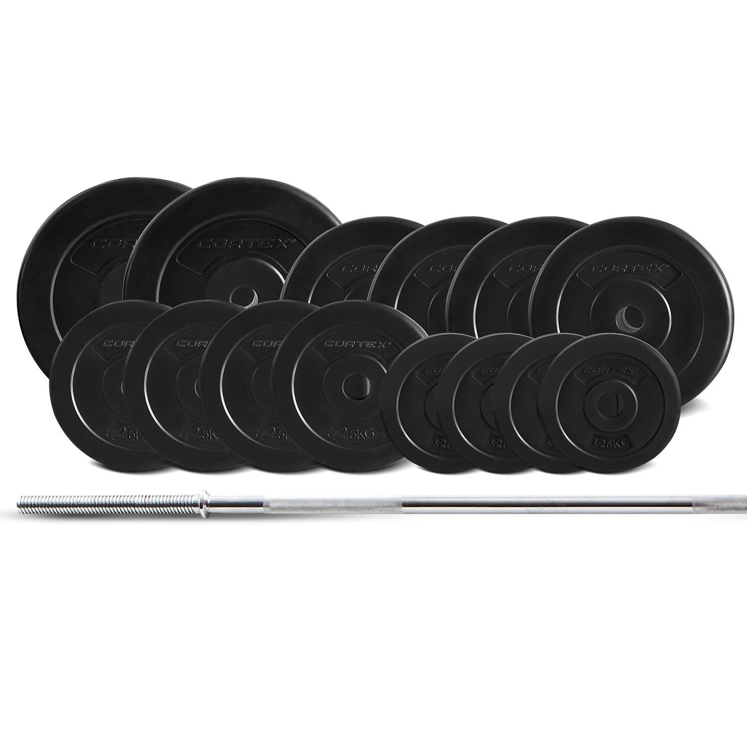 CORTEX EnduraCast Barbell Weight Set