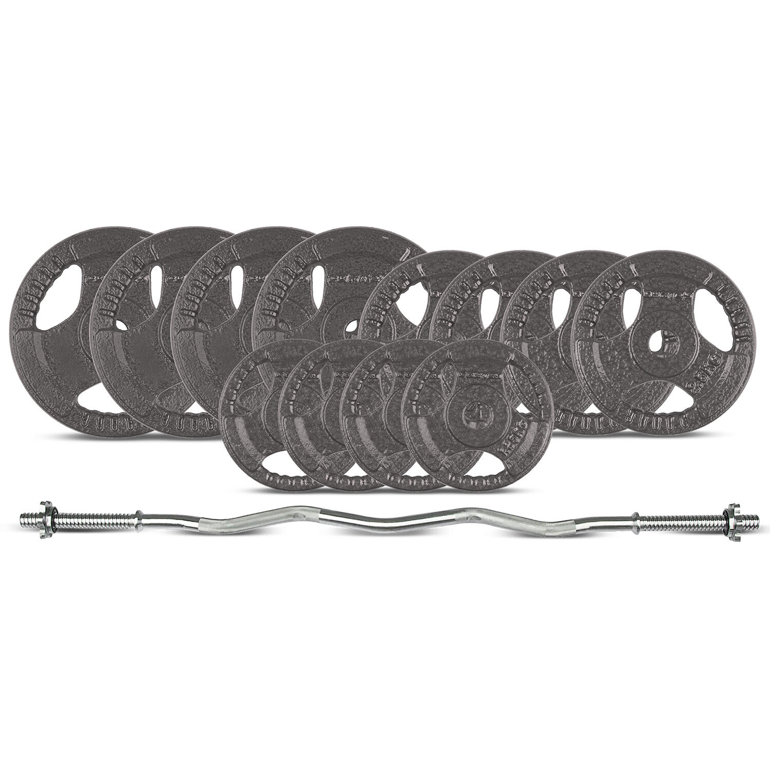 CORTEX Curl Bar Standard Weight Set 25mm