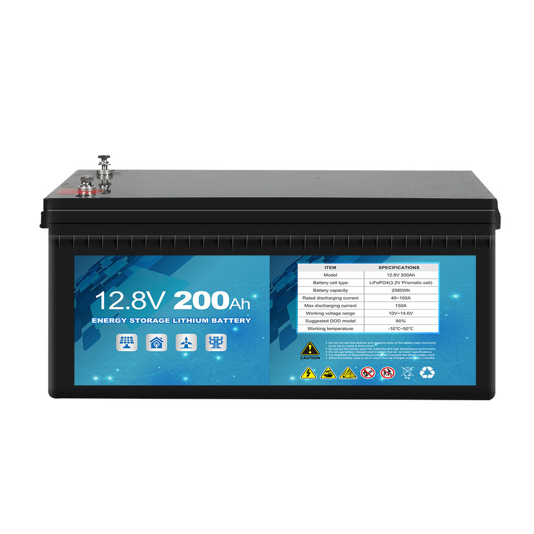 Safetex Lithium Iron Battery LifePo4 Deep Cycle 12V 200Ah