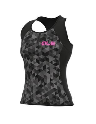 Ale dames fietsshirt zonder mouwen solid triangles