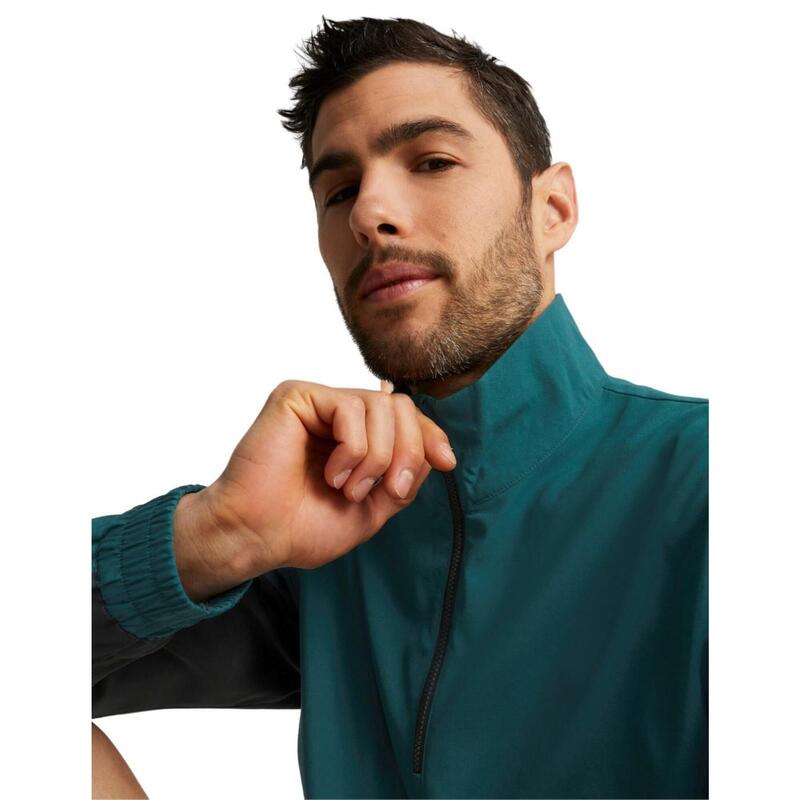 Jachetă de antrenament pentru bărbați PUMA FIT Woven 1/2 ZIP