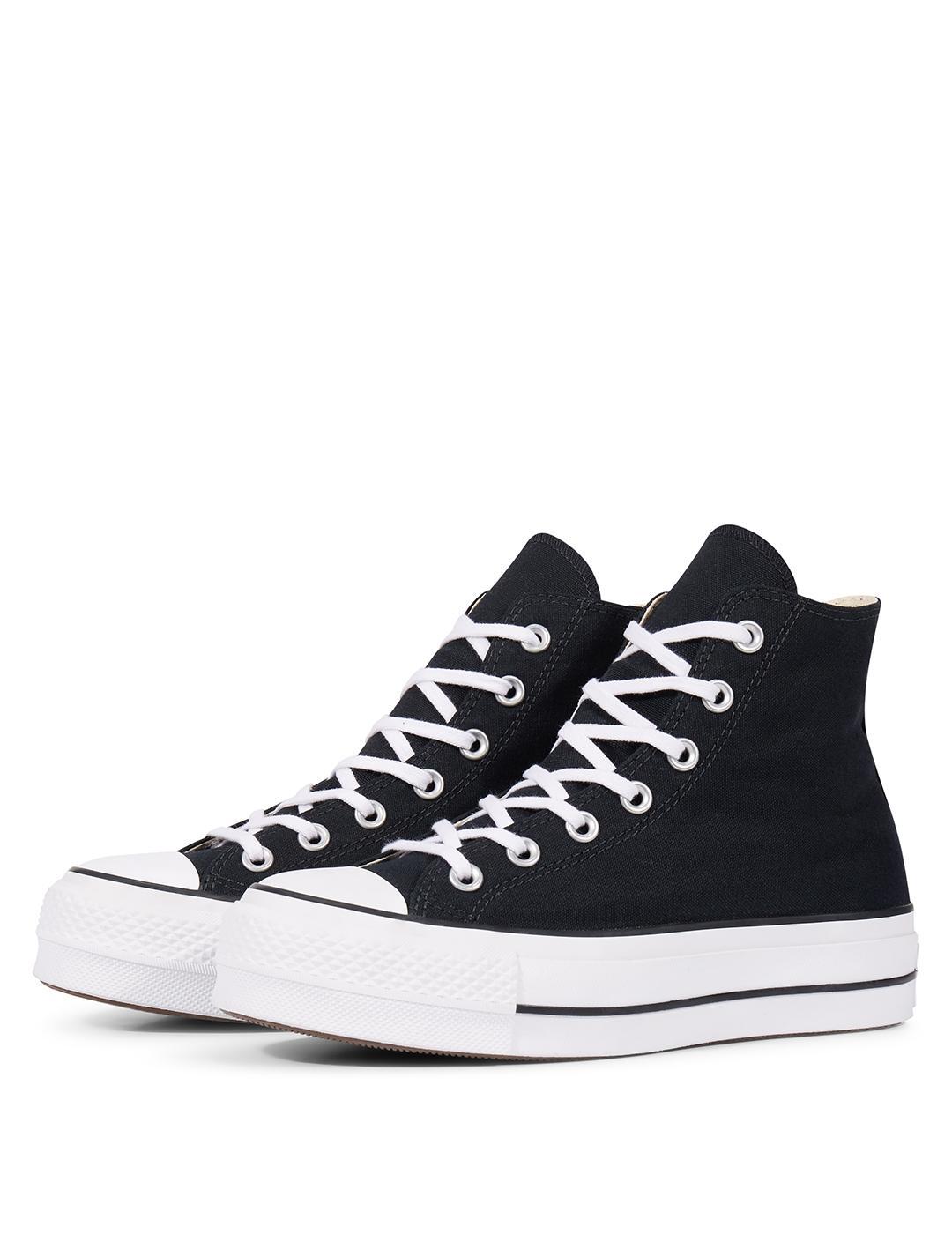Baskets pour femme Converse Lift high top Noir 2/7