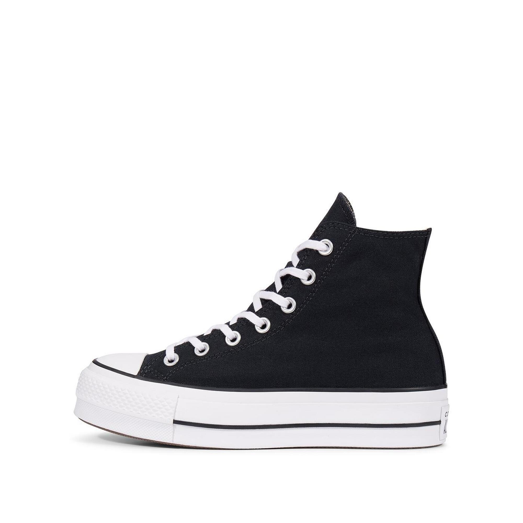 Converse - Baskets Pour Femme Converse Lift High Top Noir - Baskets - Noir - 36/37 - Decathlon