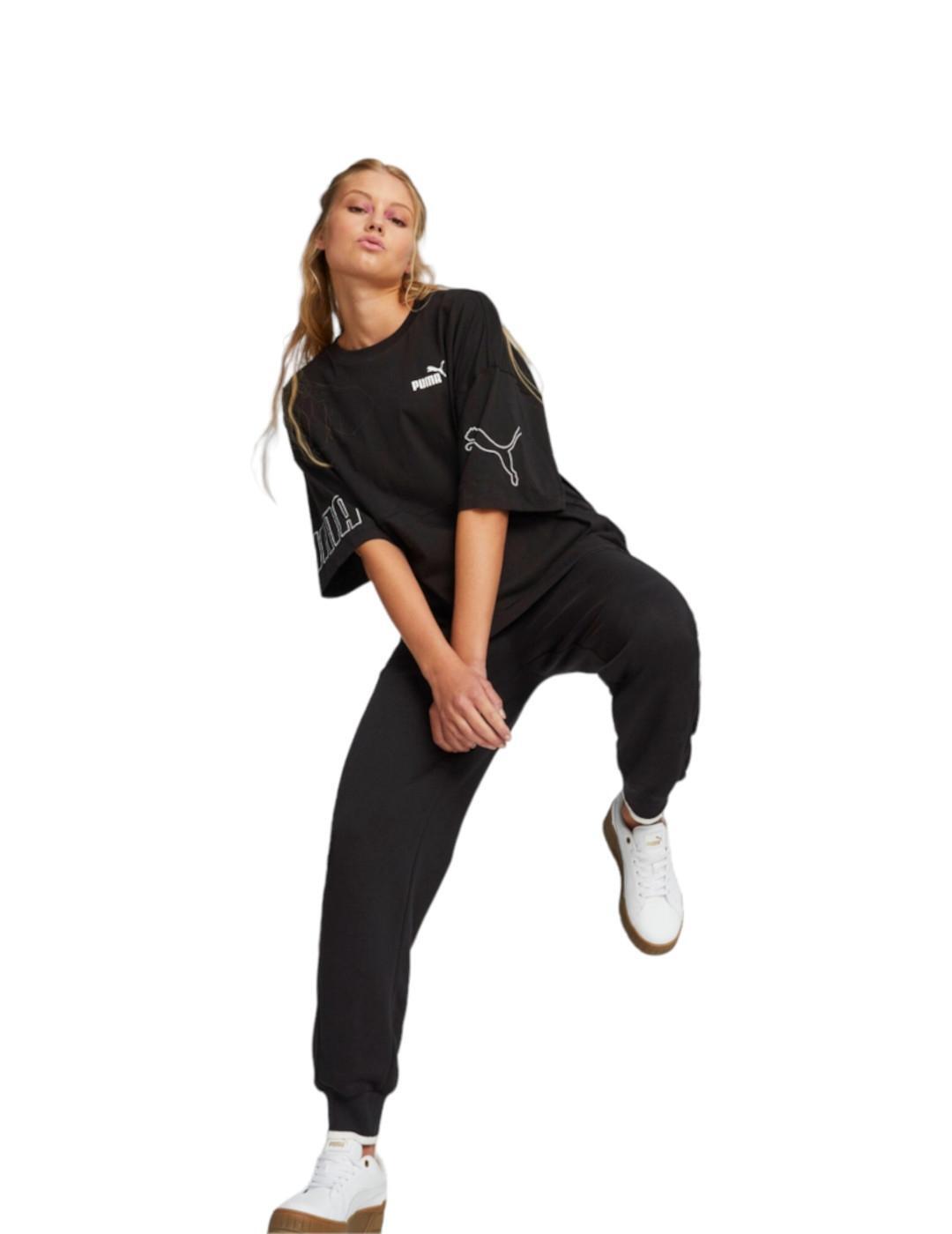 Jogging haute femme Puma Power Colorblock 3/5