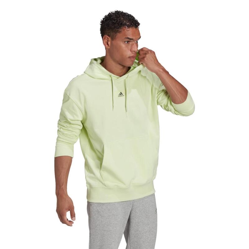 Hanorac pentru bărbați adidas Essentials FeelVivid Cotton Hoodie