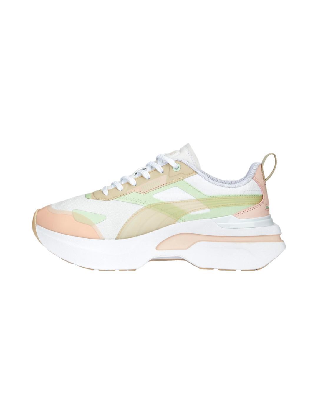 multicolore / rose bonbon pastel