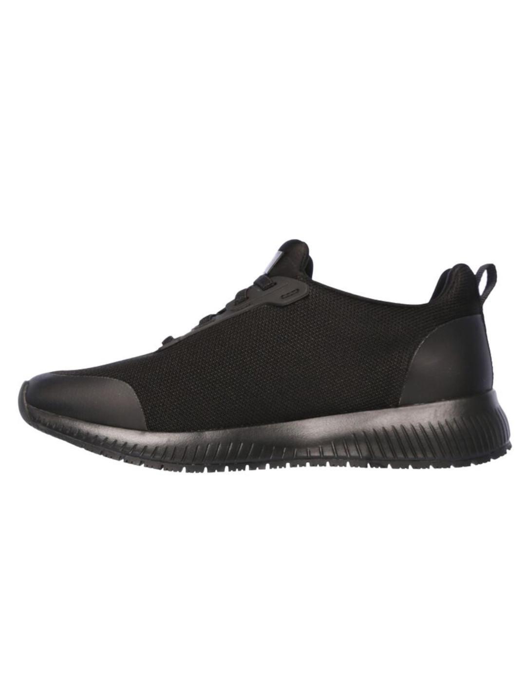 Zapatillas Skechers Mujer Work: Squad SR Negras 5/7