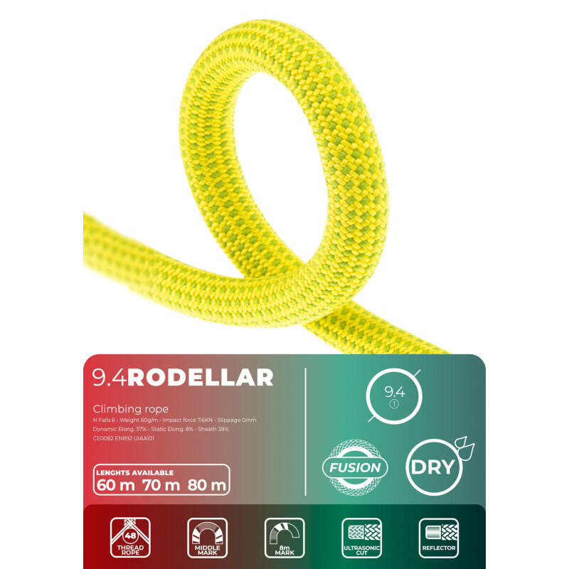 Ligne dynamique Rodellar 9,4mm 6/6