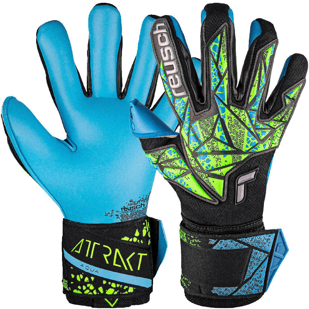 Reusch Attrakt Aqua  Goalkeeper Gloves 1/7