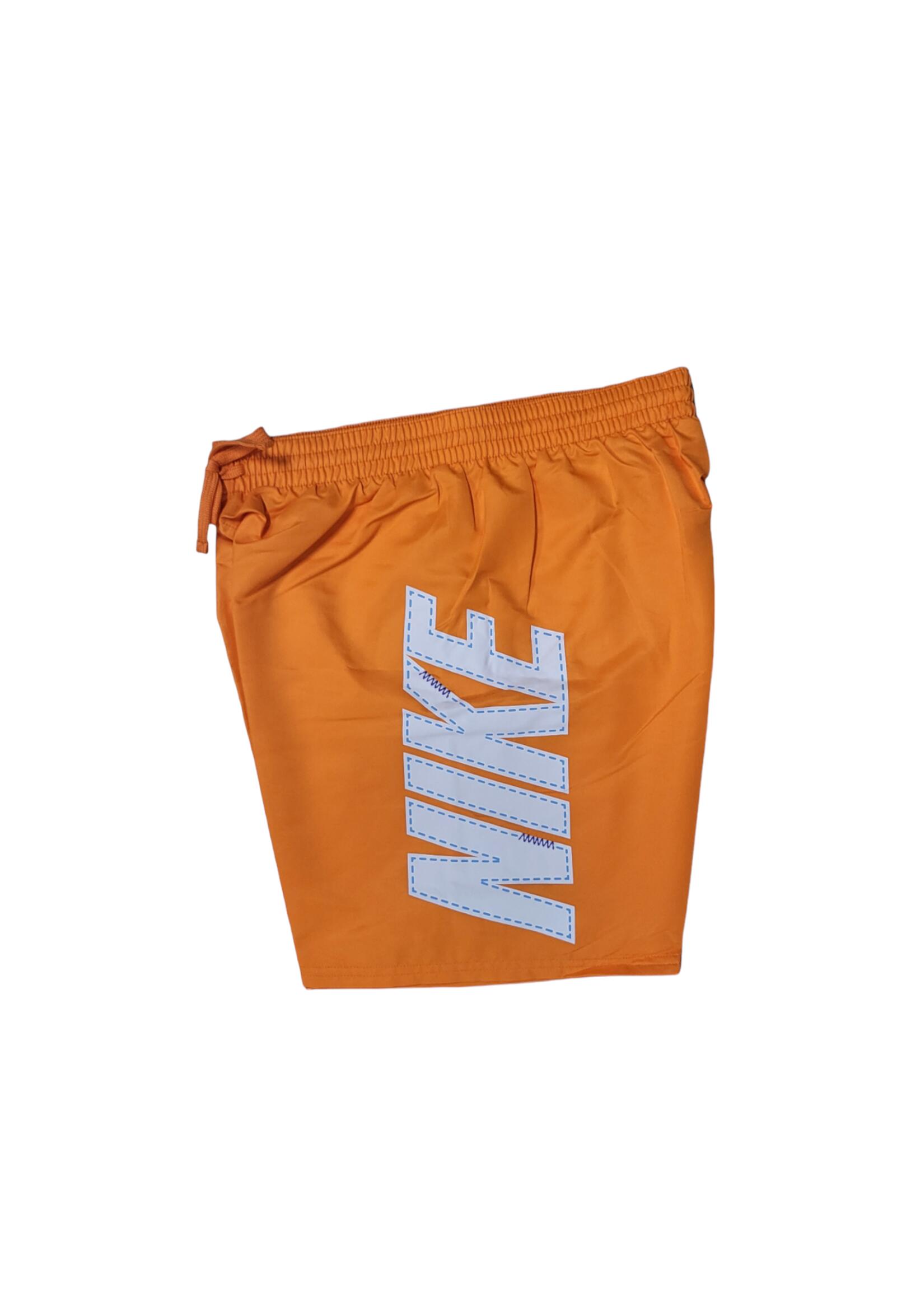 Costume da bagno uomo nike big logo - arancio 2/3