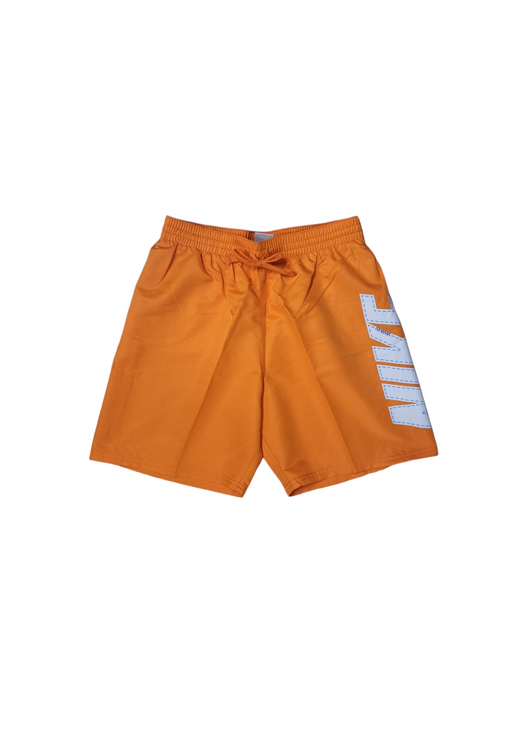 Costume da bagno uomo nike big logo - arancio 1/3