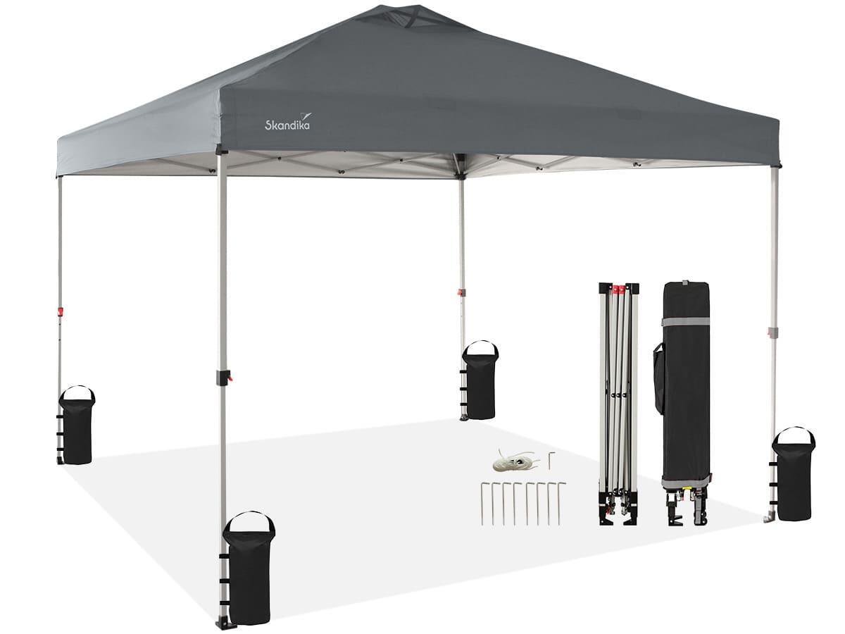 Toldo - solvorn 3 x 3 m - estrutura/pernas em aço - montagem fácil