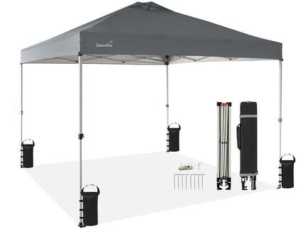 Namiot ogrodowy pawilon kempingowy Pavillon Solvorn 3 x 3m, ekspresowy montaż