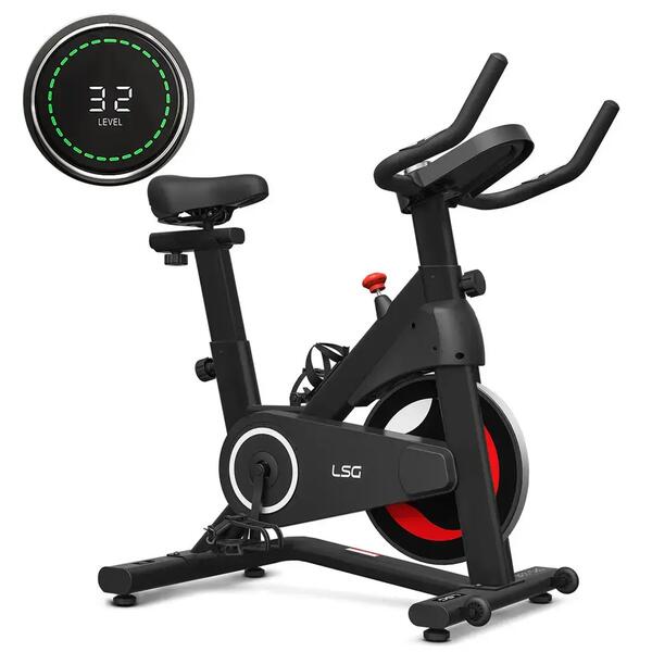 Magnetic resistance spin bike for indoor cycling