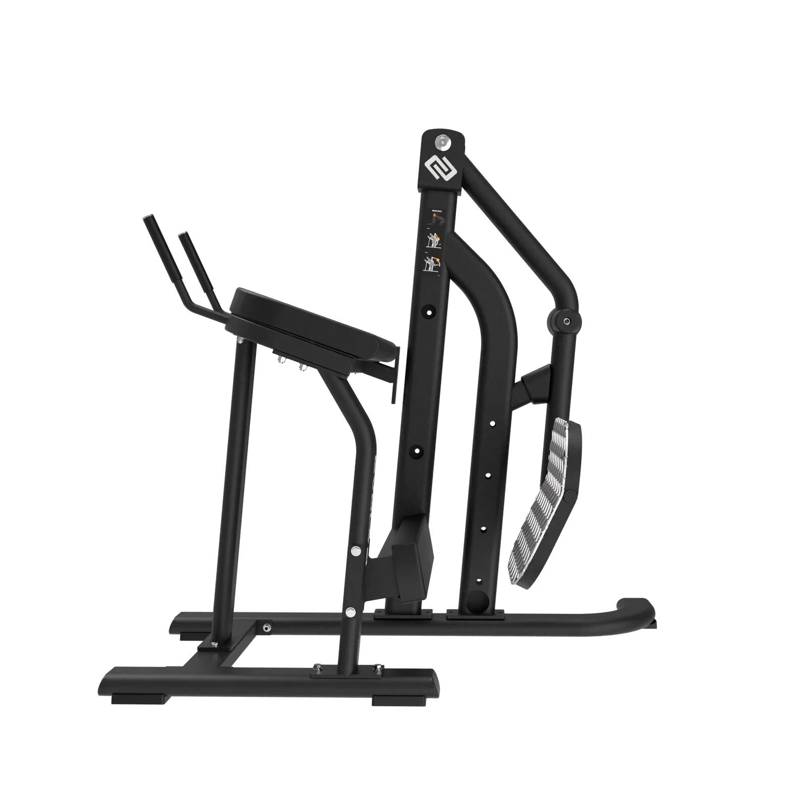 Machine Glute Press / Rear Kick - Evolve Fitness UL-70 Plate Loaded 2/7