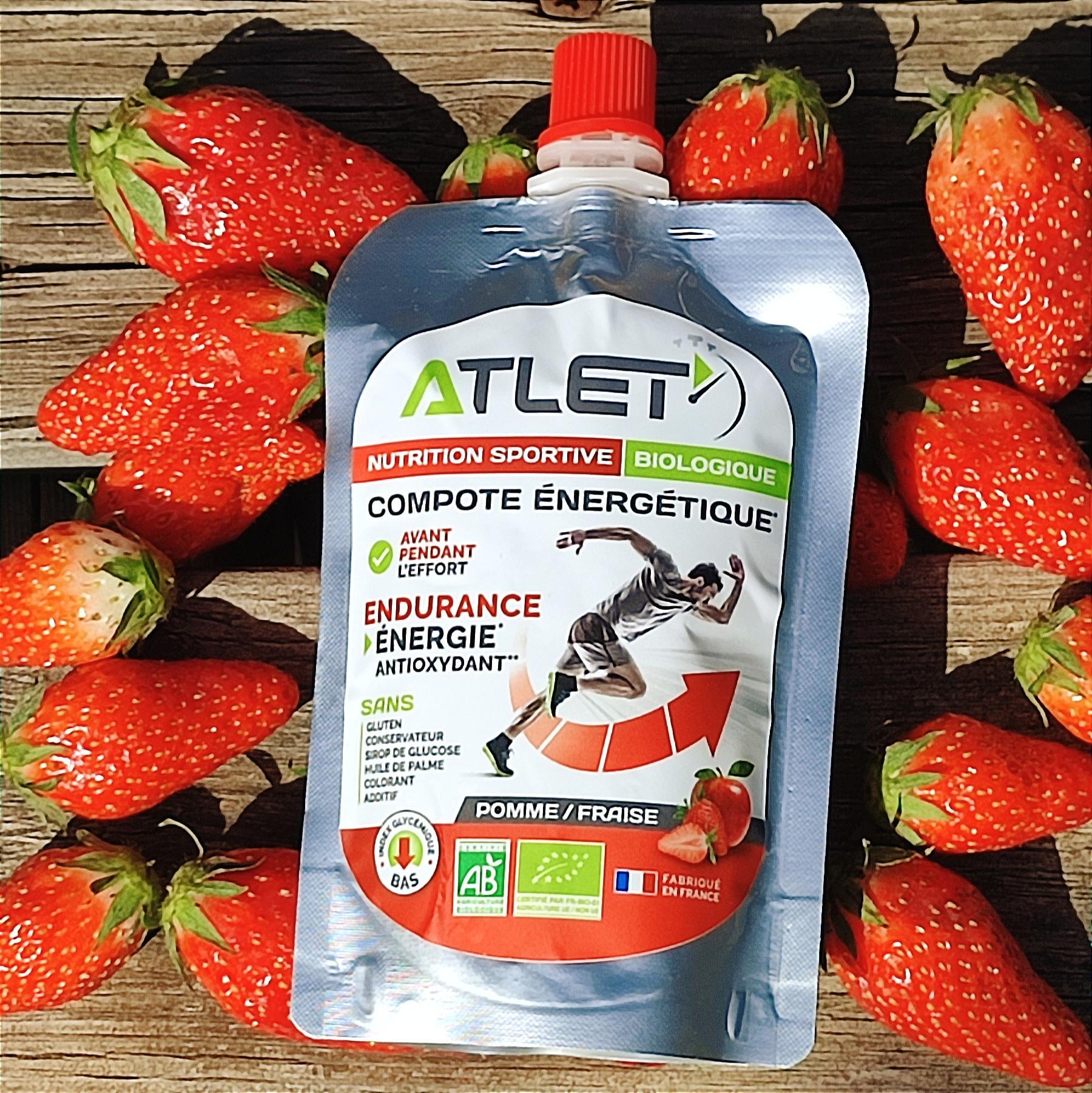 COMPOTE ÉNERGÉTIQUE BIO POMME FRAISE 100G 4/5