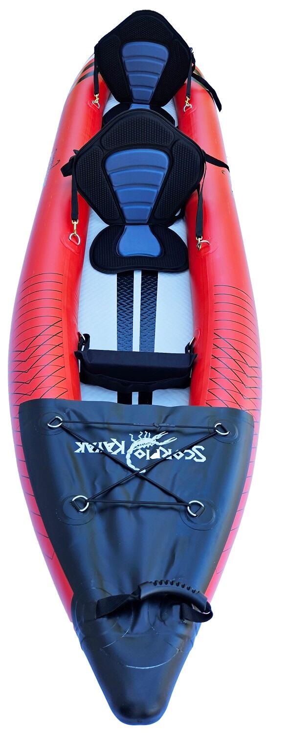 KAJAK PNEUMATYCZNY DO PŁYWANIA SCORPIO KAYAK HYBRID II ZESTAW 2/7