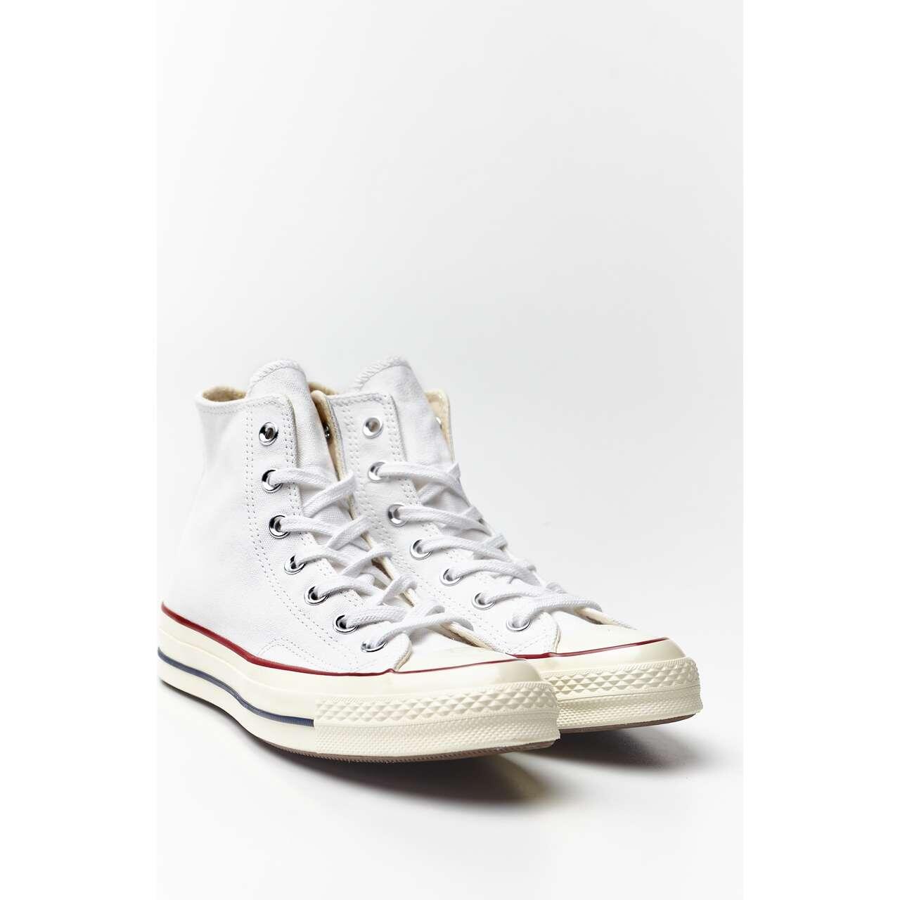 Chaussures Adultes Converse Chuck 70 Vintage Canvas High Blanc 2/6