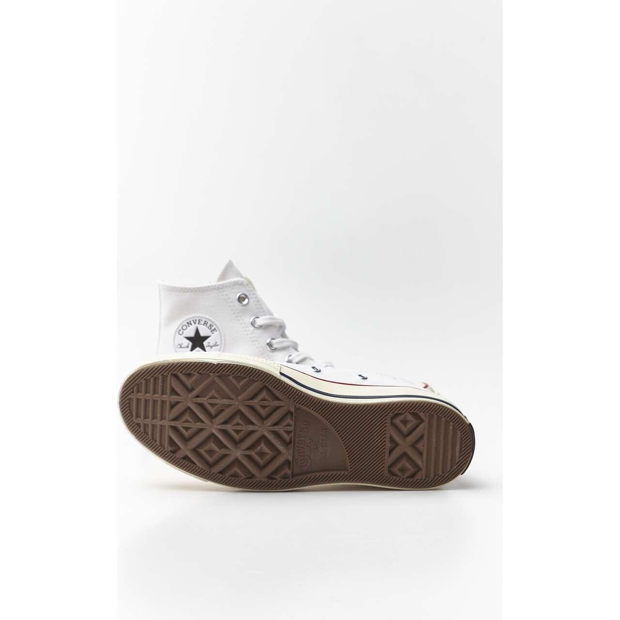Chaussures Adultes Converse Chuck 70 Vintage Canvas High Blanc 5/6