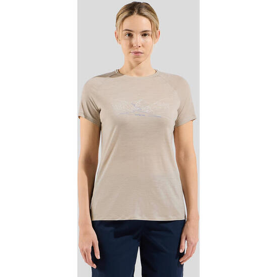 Koszulka z krótkim rękawem damska ODLO Ascent PW 130 Run. Bike. Hike.