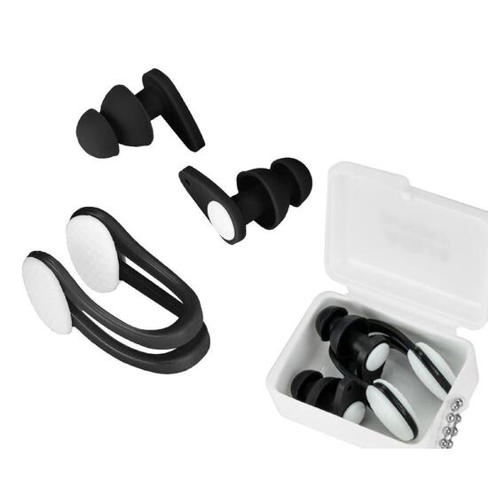 Zestaw zatyczka klips na nos zatycznki do uszu do pływania Aqua-Sport AquaCalm