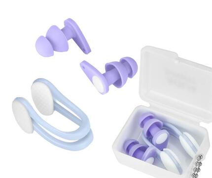 Zestaw zatyczka klips na nos zatycznki do uszu do pływania Aqua-Sport AquaCalm