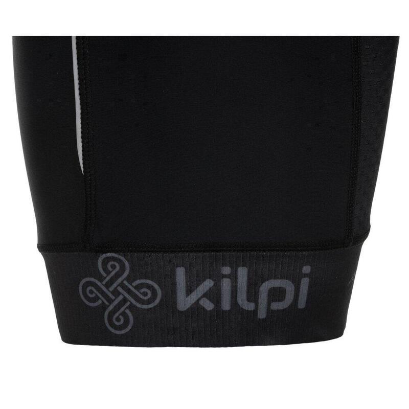 Culotte corto con tirantes RIDER-M ciclismo hombre Kilpi negro