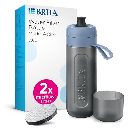 BRITA Brita Sports Bottle Dark Blue + 2 filters