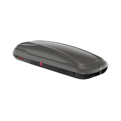 Box da tetto carbon look premontato 480L