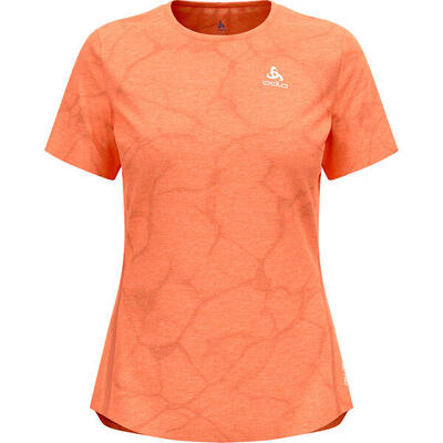 Maglietta tecnica Odlo Zeroweight Engineered Chill-Tec da donna Nero