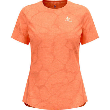 T-Shirt Technique Odlo Zeroweight Engineered Chill-Tec Noir Femme