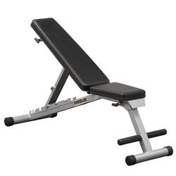 Banc home incliné décliné pliable PFID125X pour fitness et musculation