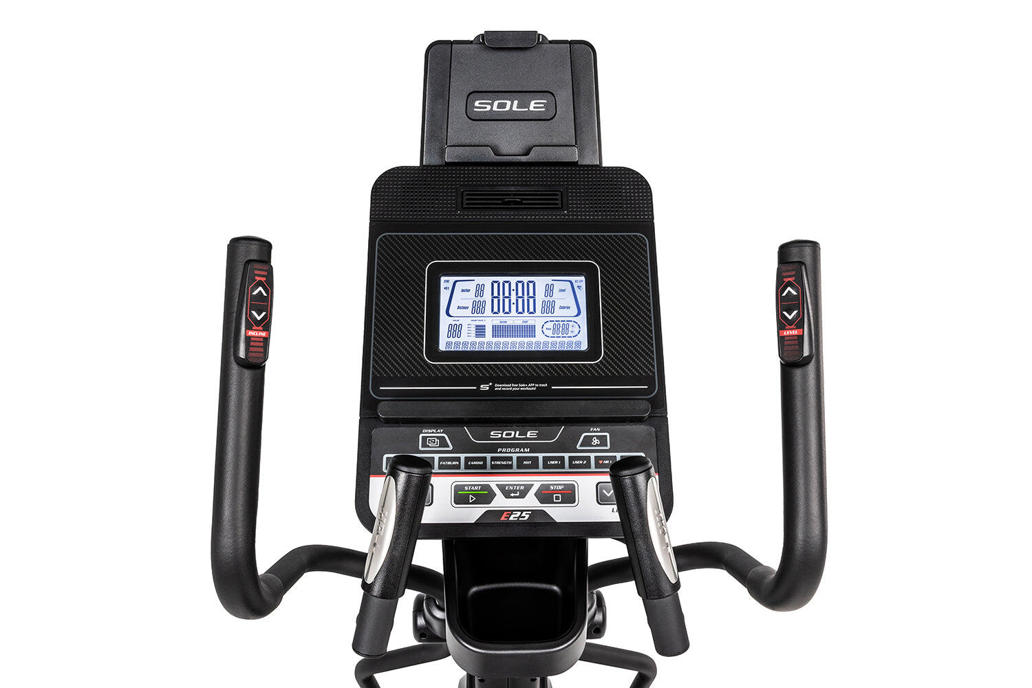 Crosstrainer E25 voor fitness en cardio 5/7