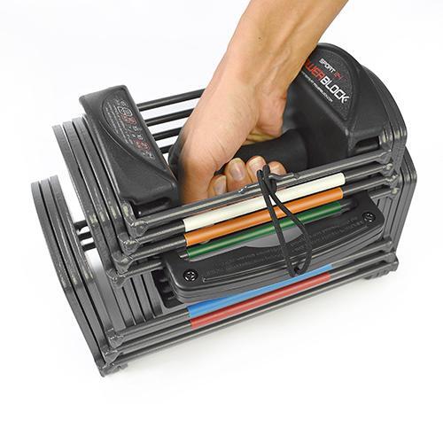 Paire d'haltères ajustables PBSP24 pour fitness et musculation 3/5