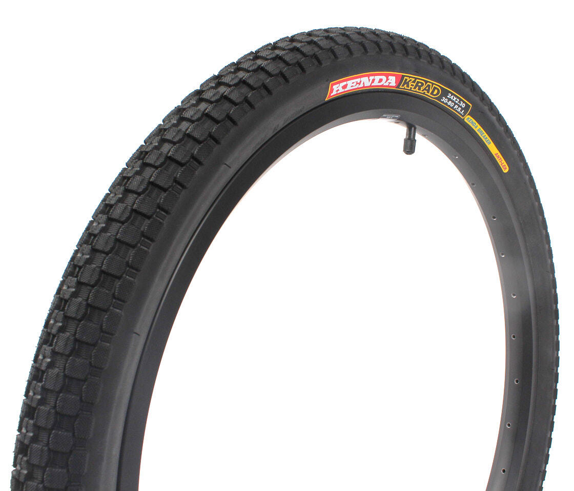 Pneu mtb kenda k-905 k-rad prc 24 polegadas x 2,30 polegadas preto