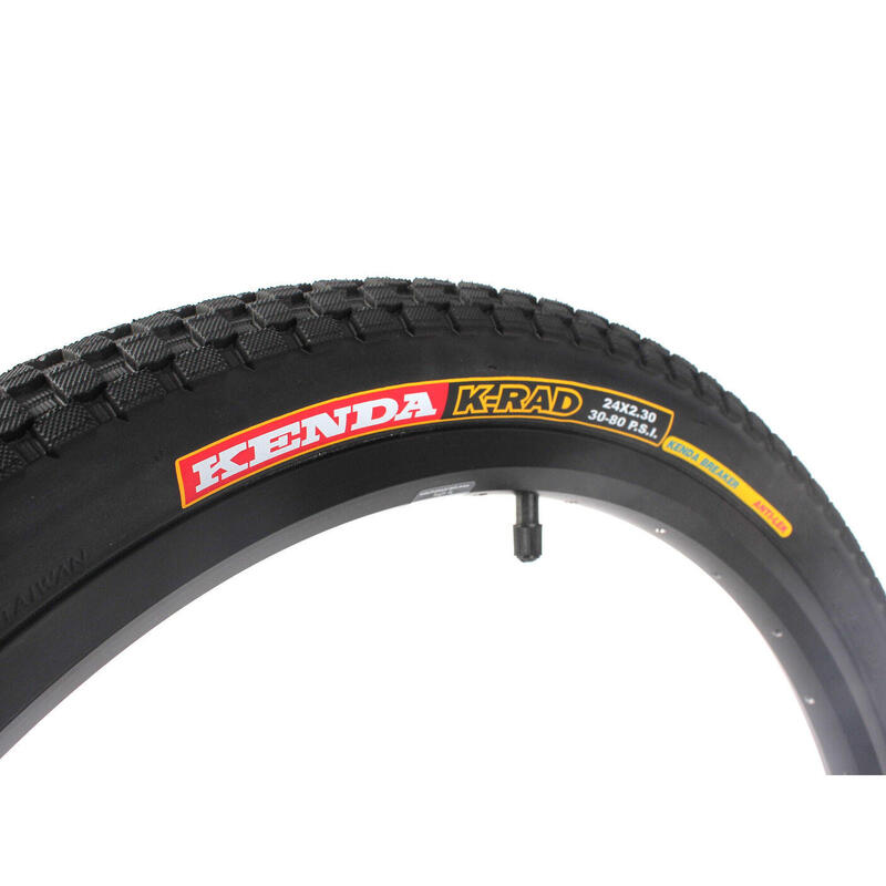 Pneu VTT KENDA K-905 K-RAD PRC 26 pouces x 2,30 pouces Noir